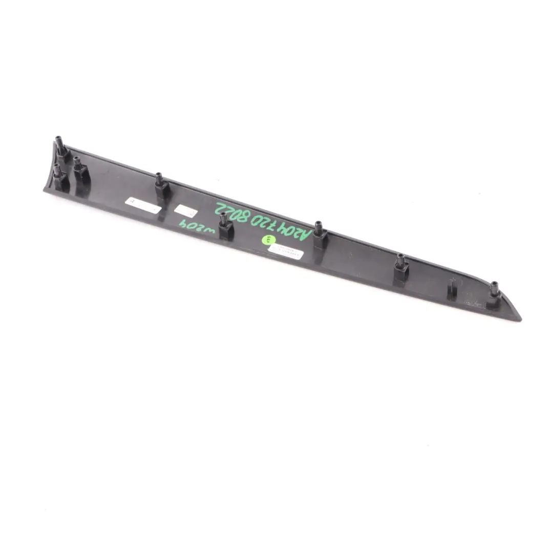 Mercedes C204 Door Card Panel Right O/S Decor Trim Black High Gloss - SKU A2047208022 - Part number A2047208022