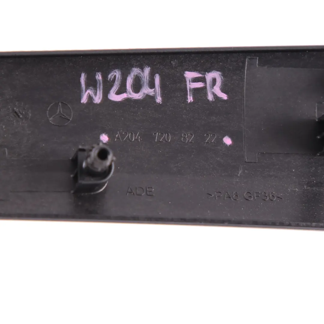 MercedesC204 Interior Door Trim Front Right O/S Strip Cover Panel to with Part number A2047208222 MercedesC204 Interior Door Trim Front Right O/S Strip Cover Panel - SKU A2047208222 - Part number A2047208222