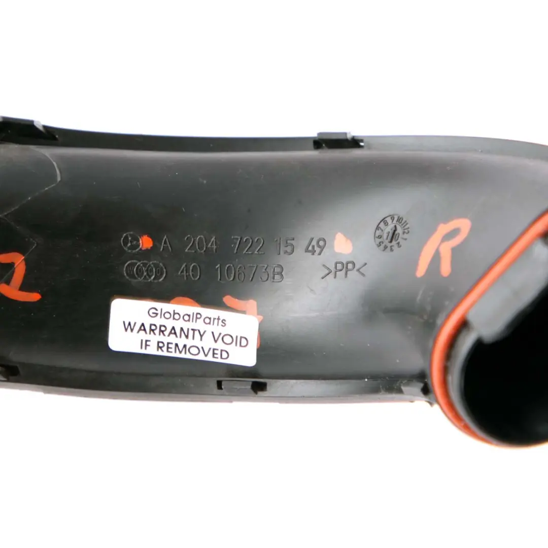 Cavo Guida Anteriore Destra Canale Cablaggio per Mercedes W204 W212 con numero di parte A2047221549 Mercedes W204 W212 Cavo Guida Anteriore Destra Canale Cablaggio - SKU A2047221549 - Numero di parte A2047221549