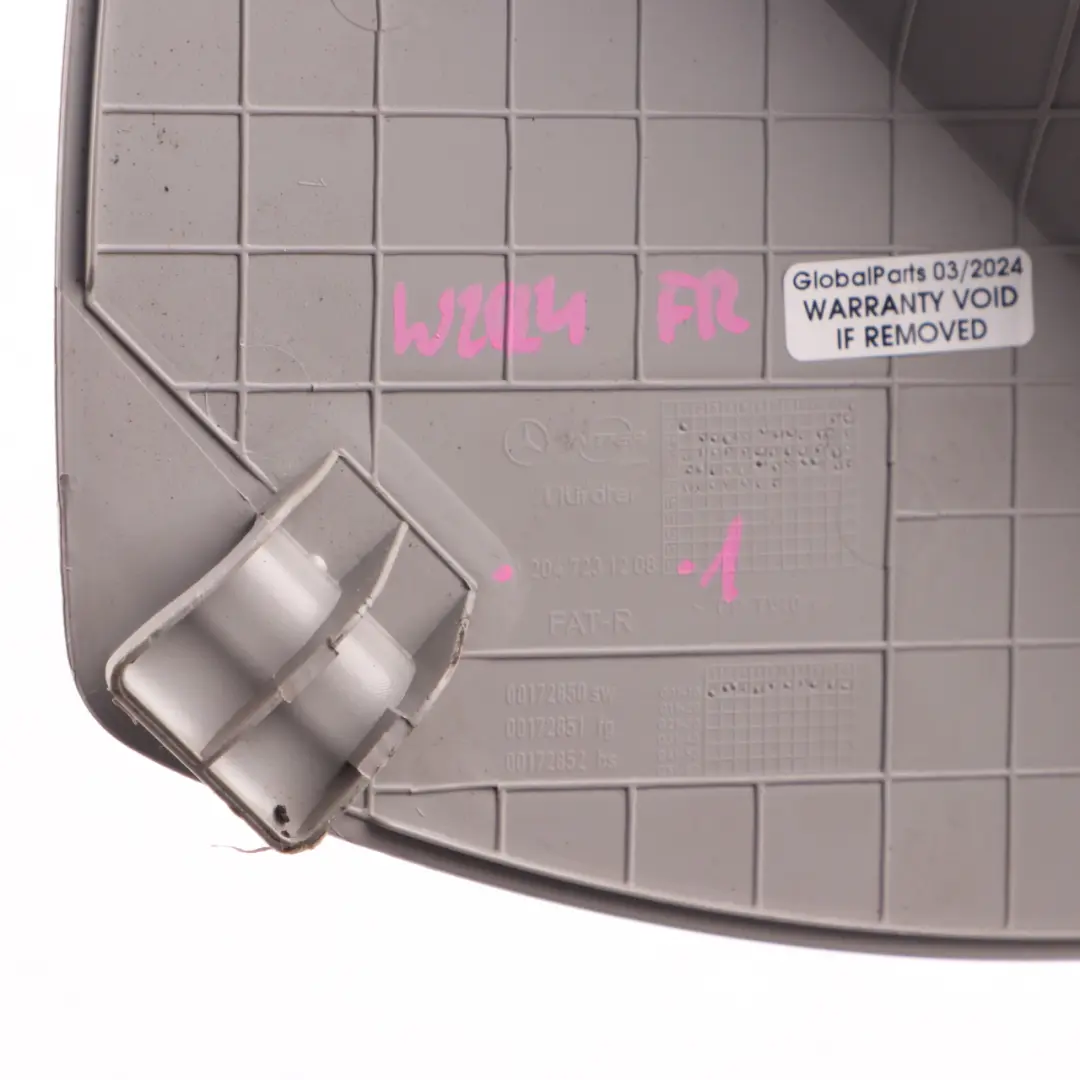 Coperchio scheda porta rivestimento anteriore destro per Mercedes W204 con numero di parte A2047231208 Mercedes W204 Coperchio scheda porta rivestimento anteriore destro - SKU A2047231208-1 - Numero di parte A2047231208