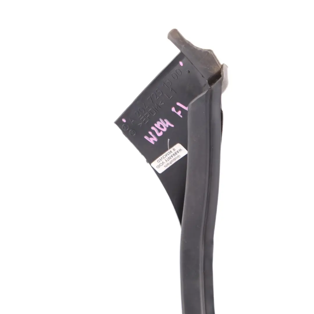 Mercedes W204 Joint de vitre de porte avant gauche Joint intérieur - SKU A2047251300 - Numéro de pièce A2047251300