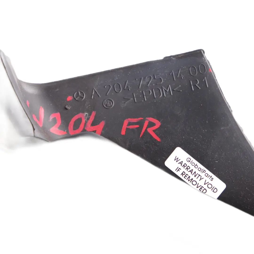 Mercedes W204 Seal Door Window Front Right Inside Interior Gasket - SKU A2047251400 - Part number A2047251400