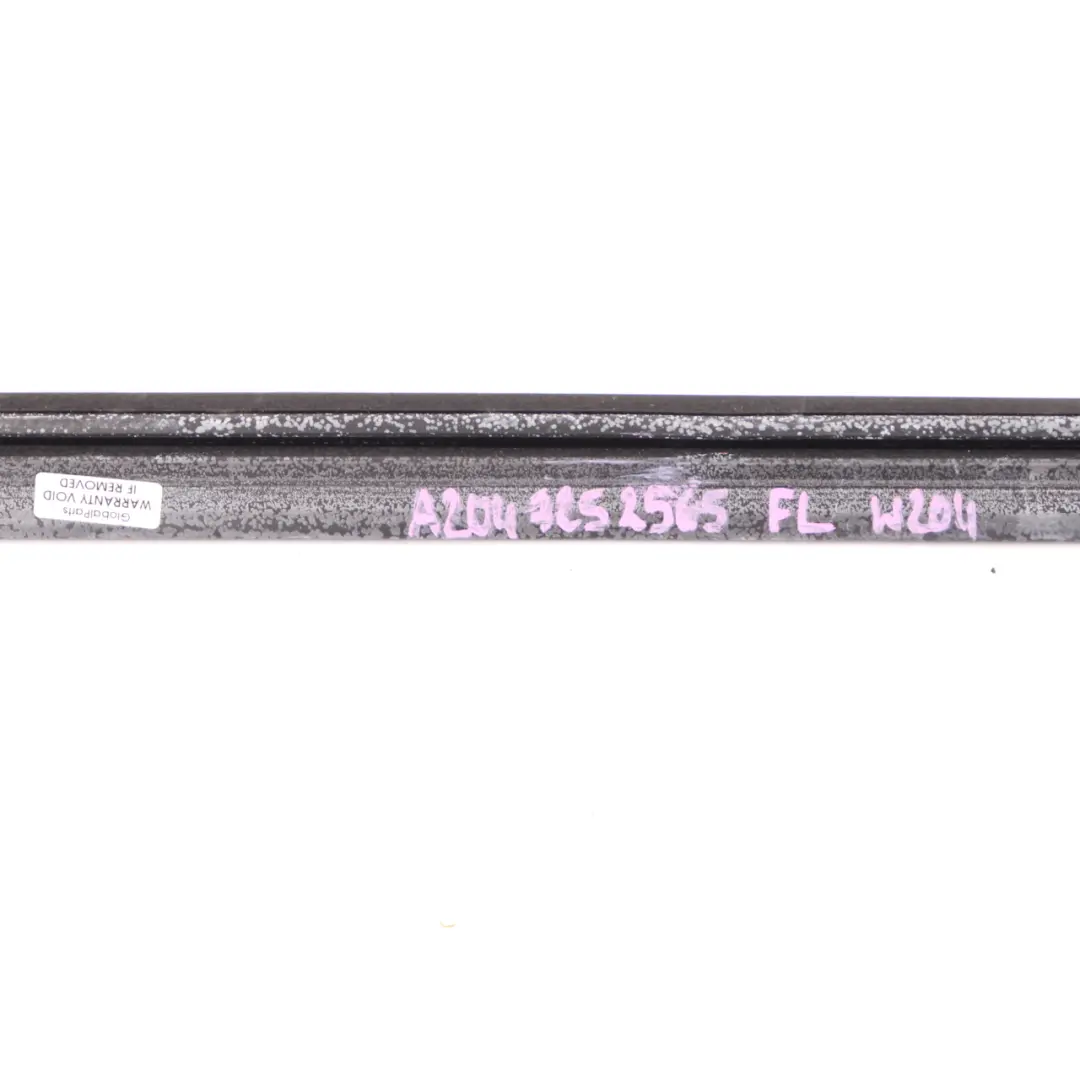 Mercedes W204 Door Window Seal Weather Gasket Trim Rail Front Left - SKU A2047252565 - Part number A2047252565