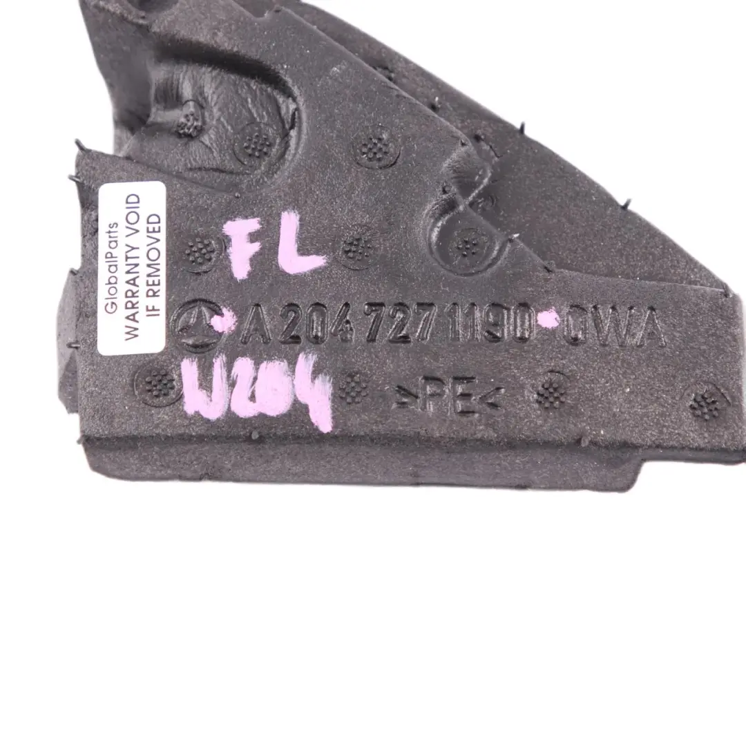  Mercedes-Benz W204 a L'Avant Gauche Fussraum Amortissement A2047270190 - SKU A2047271190 - Numéro de pièce A2047271190
