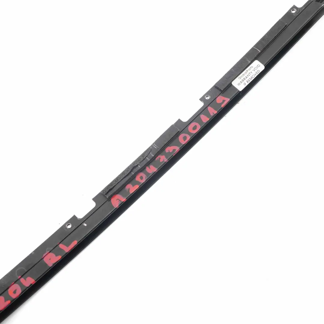  Door Pillar Mercedes W204 Rear Left N/S Window Bar Glass Guide Strip Support - SKU A2047300119 - Part number A2047300119