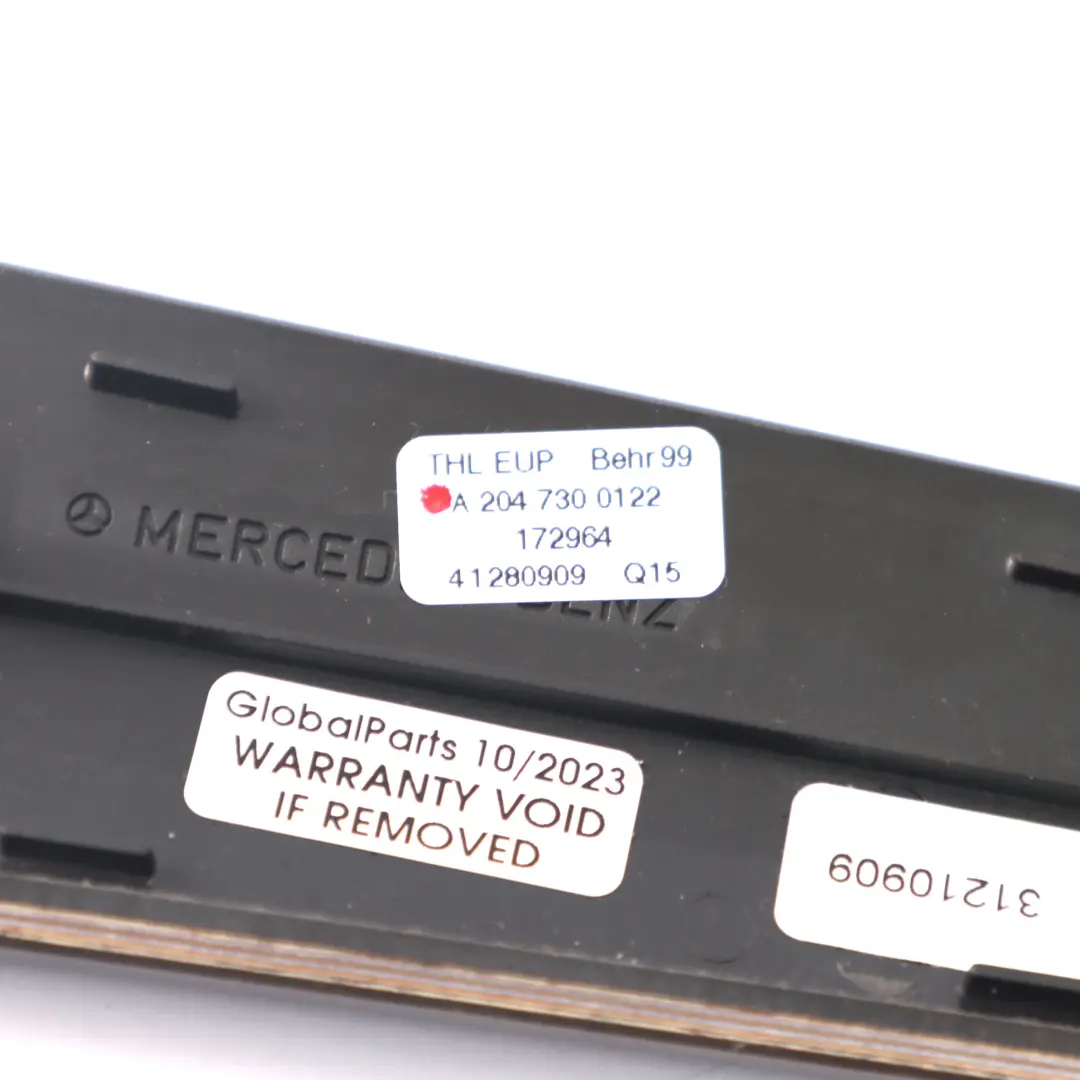 Mercedes W204 Door Moulding Rear Left N/S Strip Eucalyptus Wood - SKU A2047300122 - Part number A2047300122
