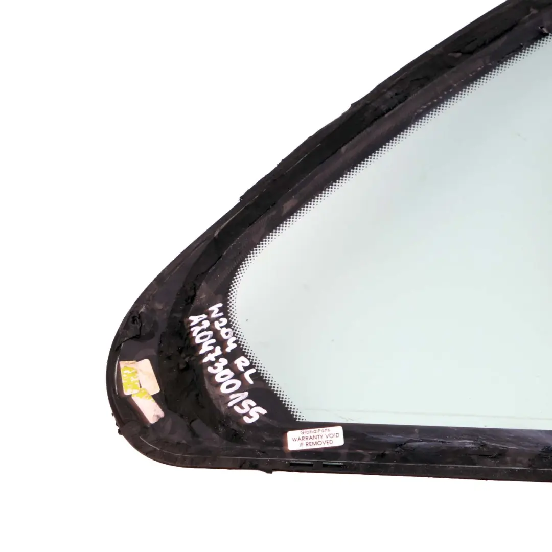 Vitre Arrière Gauche Porte Quartier Vert AS2 pour Mercedes W204 à propos du numéro de pièce A2047300155 Mercedes W204 Vitre Arrière Gauche Porte Quartier Vert AS2 - SKU A2047300155 - Numéro de pièce A2047300155