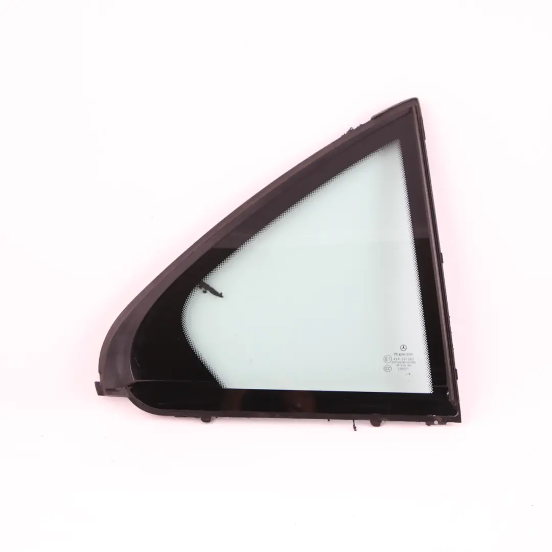 Window Glass Rear Right Door Quarter Side Green AS2 to Mercedes W204 with Part number A2047300255 Mercedes W204 Window Glass Rear Right Door Quarter Side Green AS2 - SKU A2047300255 - Part number A2047300255