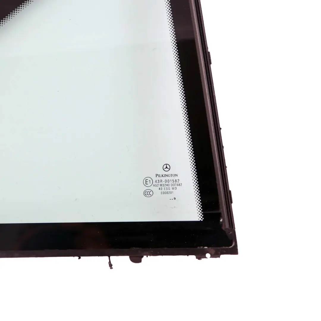 Mercedes W204 Fensterscheibe Hinten Rechts Tür Viertel Seite AS2 - SKU A2047300255 - Teilenummer A2047300255