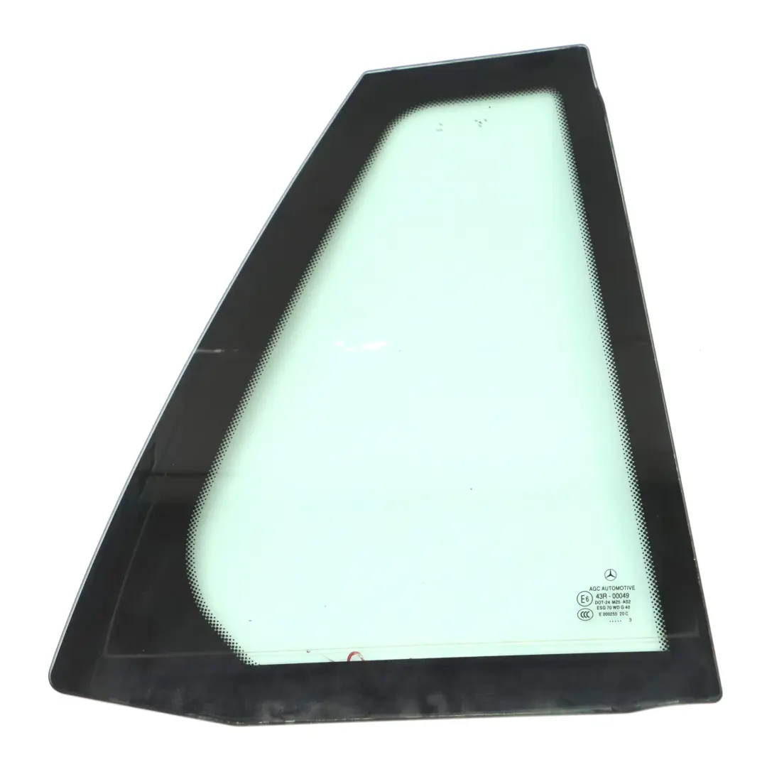 Mercedes S204 Kombi Fenster Glas Hintertür Rechts Seite Grün AS2 - SKU A2047300455-1 - Teilenummer A2047300455