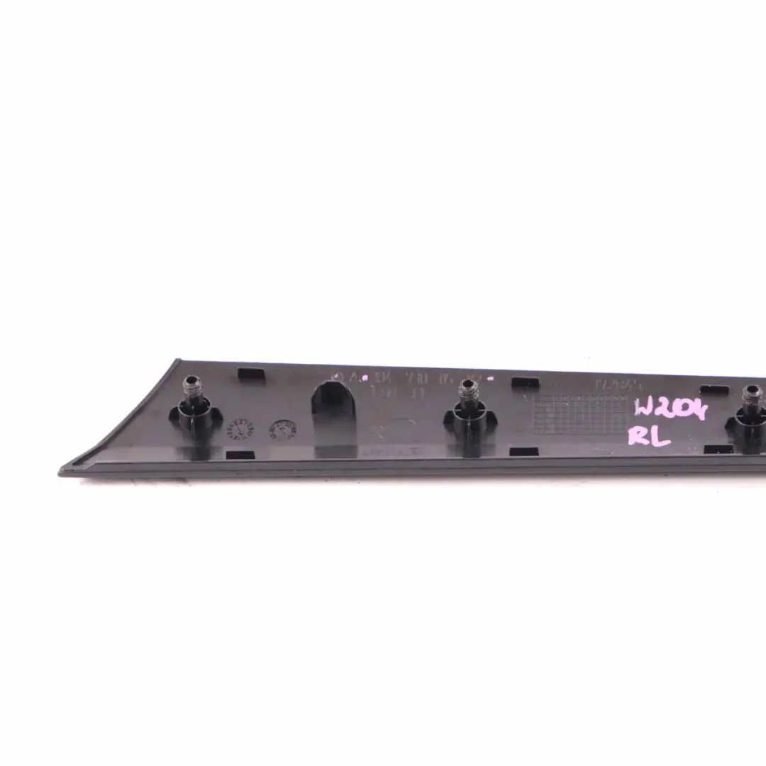 Mercedes W204 Interior Door Trim Rear Left Strip Cover Panel Glossy - SKU A2047300522 - Part number A2047300522