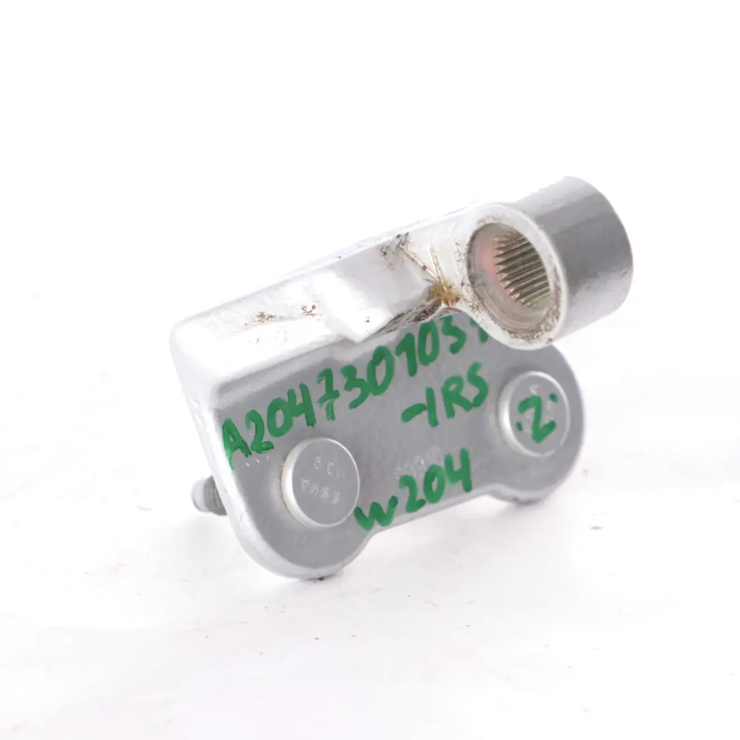 Door Hinge Rear Left N/S Top Upper Iridium Silver Metallic 775 to Mercedes W204 with Part number A2047301037 Mercedes W204 Door Hinge Rear Left N/S Top Upper Iridium Silver Metallic 775 - SKU A2047301037-IRS - Part number A2047301037