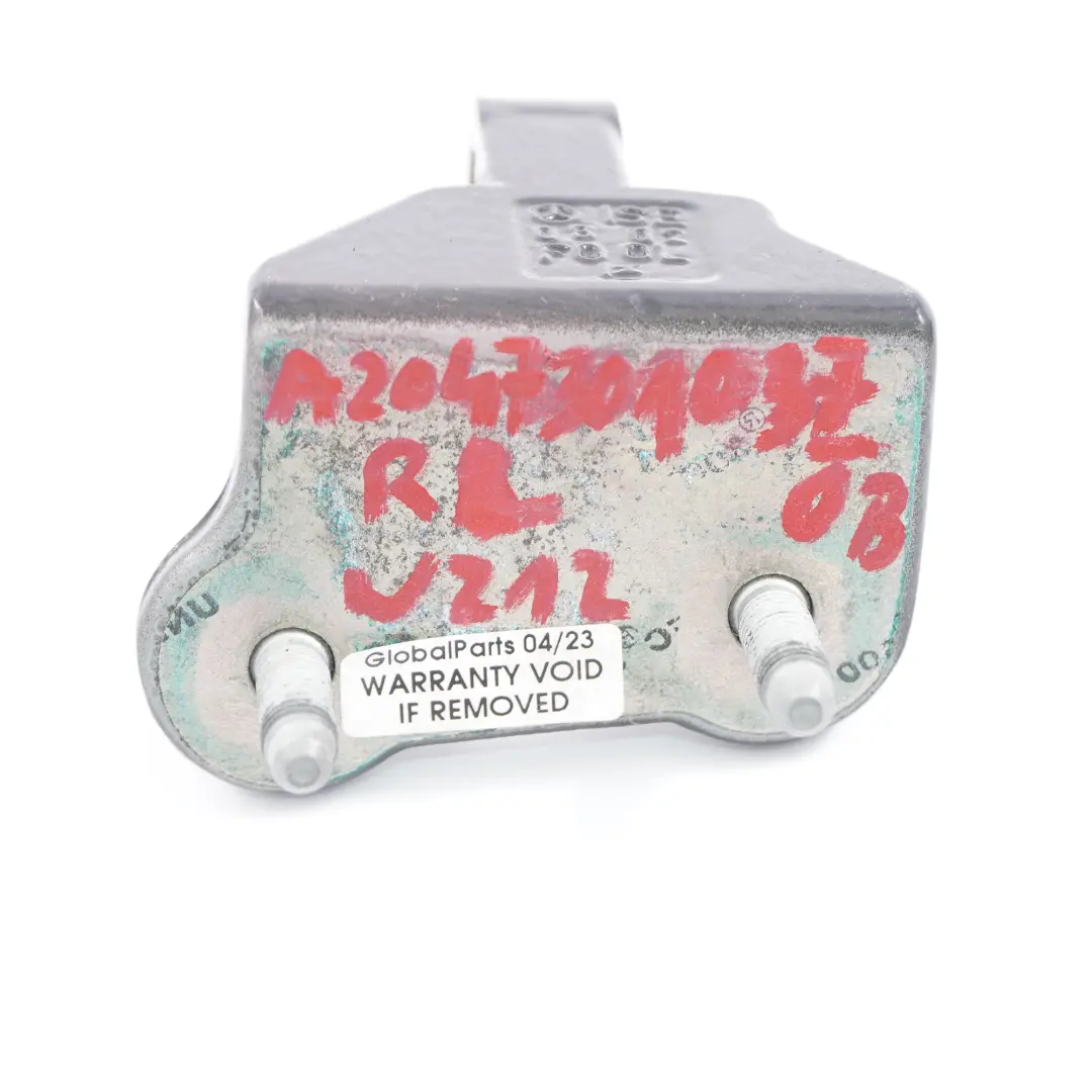 Mercedes W212 Charnière De Porte Arrière Gauche Supérieure Noir Obsidien 197 - SKU A2047301037-OB - Numéro de pièce A2047301037