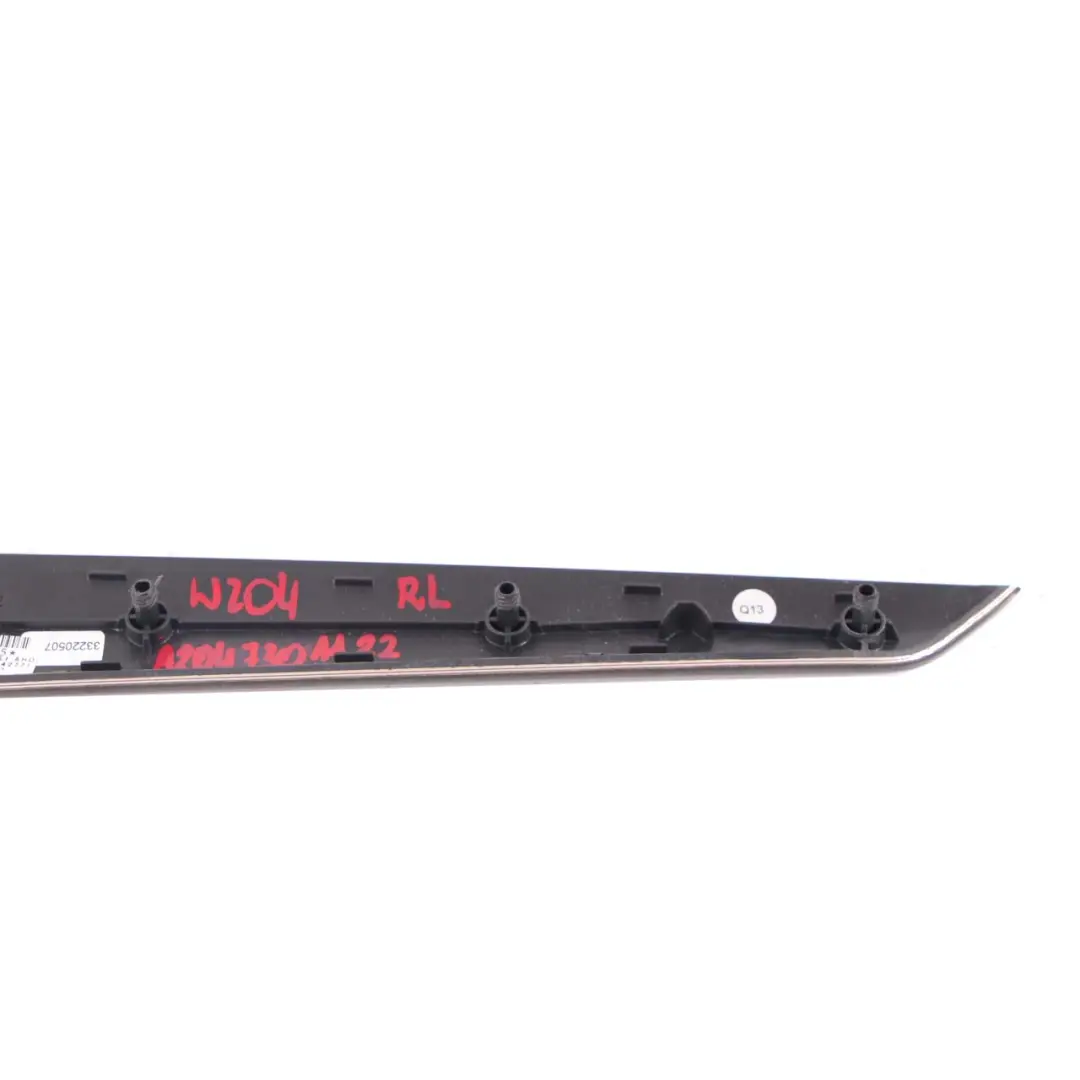 Mercedes W204 Door Strip Trim Cover Moulding Rear Left N/S Wood - SKU A2047301122 - Part number A2047301122