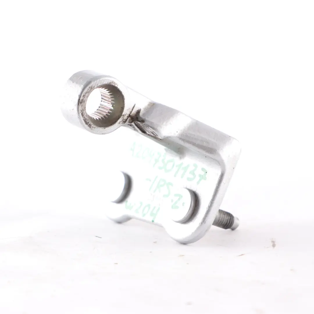 Door Hinge Rear Right O/S Top Upper Iridium Silver Metallic 775 to Mercedes W204 with Part number A2047301137 Mercedes W204 Door Hinge Rear Right O/S Top Upper Iridium Silver Metallic 775 - SKU A2047301137-IRS - Part number A2047301137