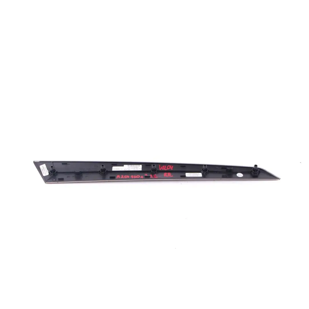 Mercedes W204 Door Strip Trim Cover Moulding Rear Right O/S Wood - SKU A2047301222 - Part number A2047301222
