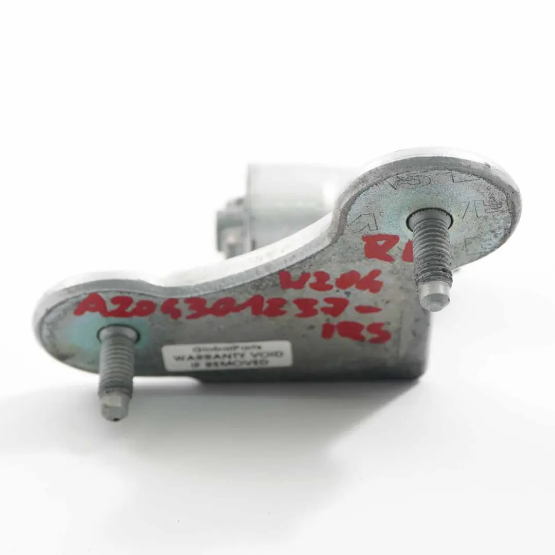 Door Hinge Rear Left N/S Bottom Lower Iridium Silver Metallic 775 to Mercedes W212 with Part number A2047301237 Mercedes W212 Door Hinge Rear Left N/S Bottom Lower Iridium Silver Metallic 775 - SKU A2047301237-IRS - Part number A2047301237