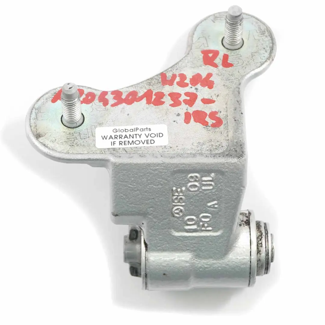 Mercedes W212 Charnière de porte arrière gauche inférieure Iridium argent 775 - SKU A2047301237-IRS - Numéro de pièce A2047301237