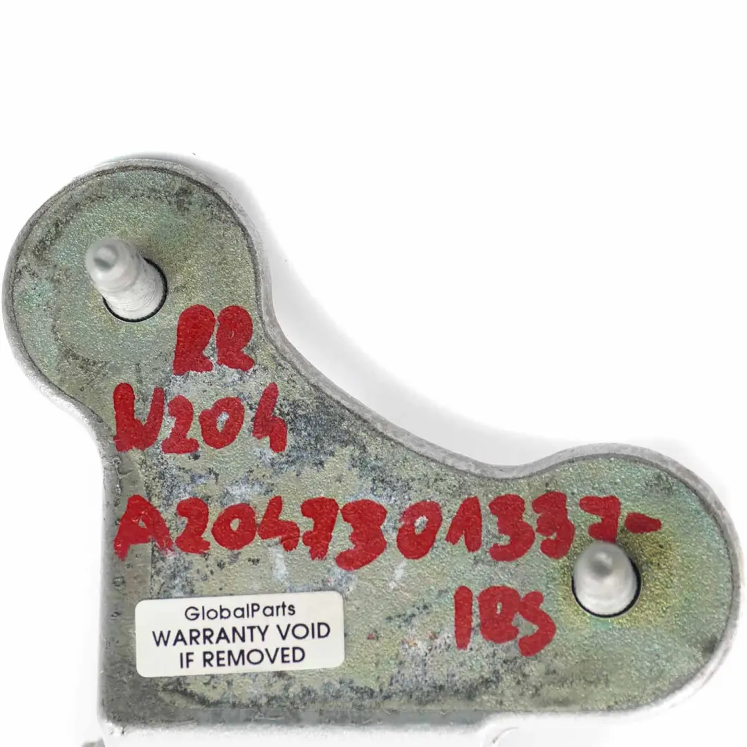 Mercedes W212 Door Hinge Rear Right Bottom Lower Iridium Silver Metallic 775 - SKU A2047301337-IRS - Part number A2047301337
