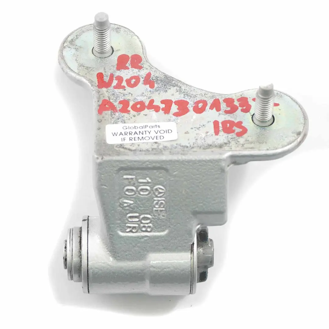 Mercedes W212 Door Hinge Rear Right Bottom Lower Iridium Silver Metallic 775 - SKU A2047301337-IRS - Part number A2047301337