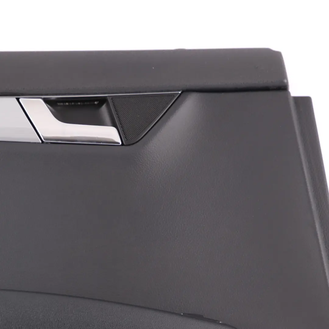 Mercedes W204 Door Card Rear Left N/S Trim Panel Covering Black - SKU A2047301762-1 - Part number A2047301762