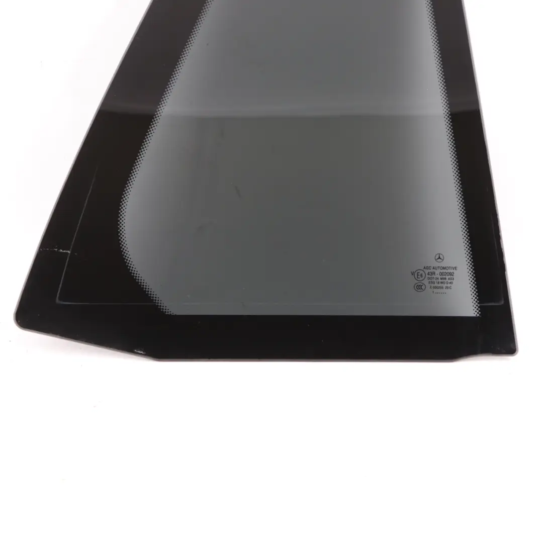 Window Glass Mercedes S204 Wagon Rear Right O/S Door Side Tinted Black AS3 to with Part number A2047301855 Window Glass Mercedes S204 Wagon Rear Right O/S Door Side Tinted Black AS3 - SKU A2047301855 - Part number A2047301855