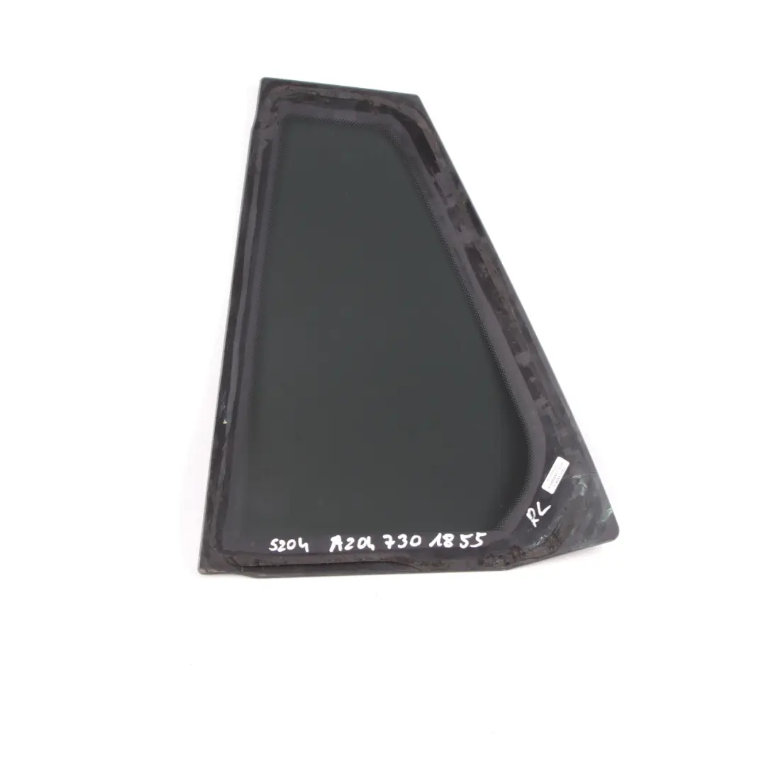 Mercedes S204 Wagon Rear Door Side Window Glass Tinted Black AS3 Right O/S - SKU A2047301855 - Part number A2047301855