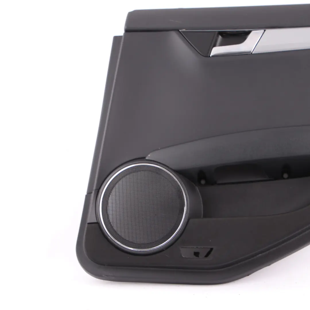 Mercedes W204 Door Card Rear Right O/S Trim Panel Covering Black - SKU A2047301962-1 - Part number A2047301962