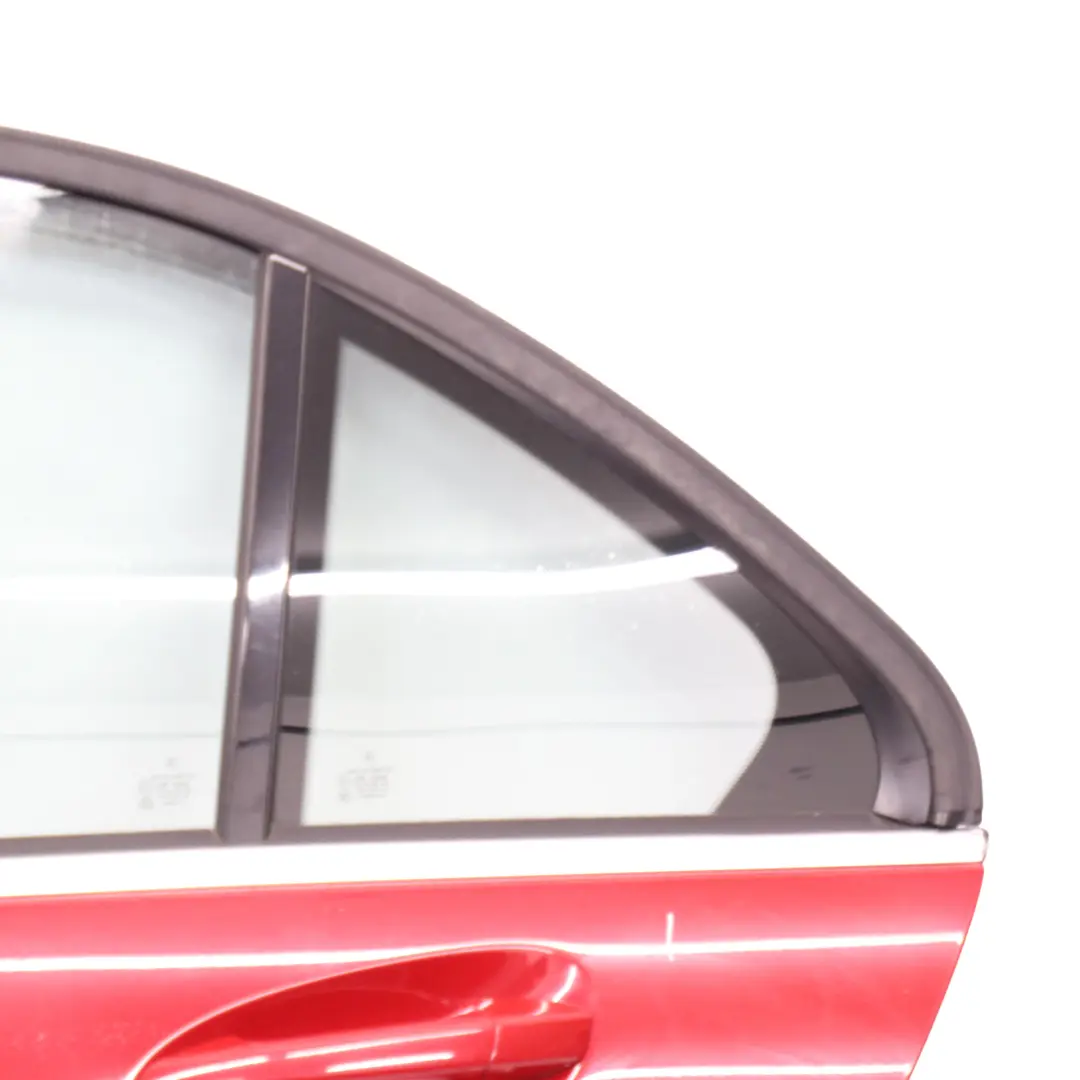 Mercedes W204 Door Rear Left N/S Covering Fire Opal Red - 590 - SKU A2047302100-FUP - Part number A2047302100