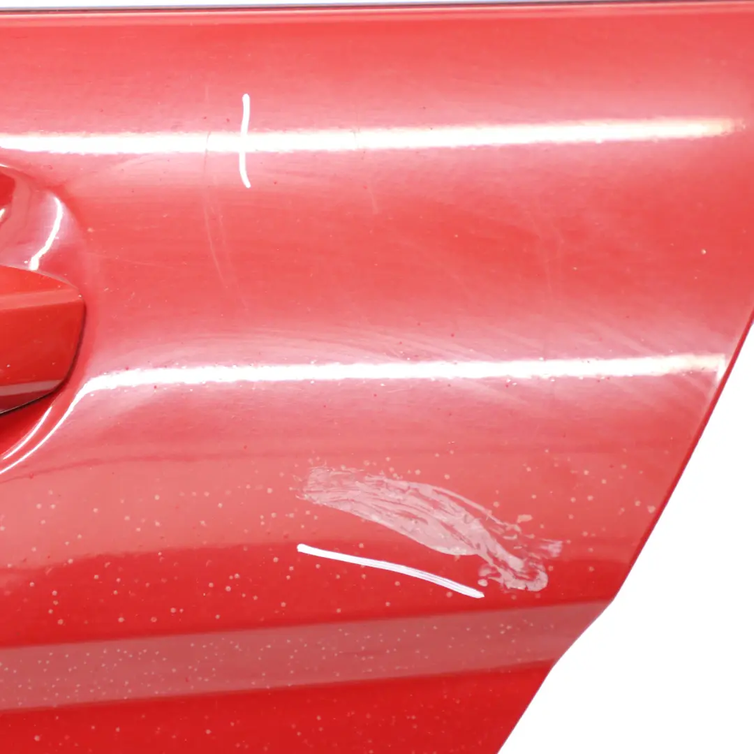 Mercedes W204 Door Rear Left N/S Covering Fire Opal Red - 590 - SKU A2047302100-FUP - Part number A2047302100