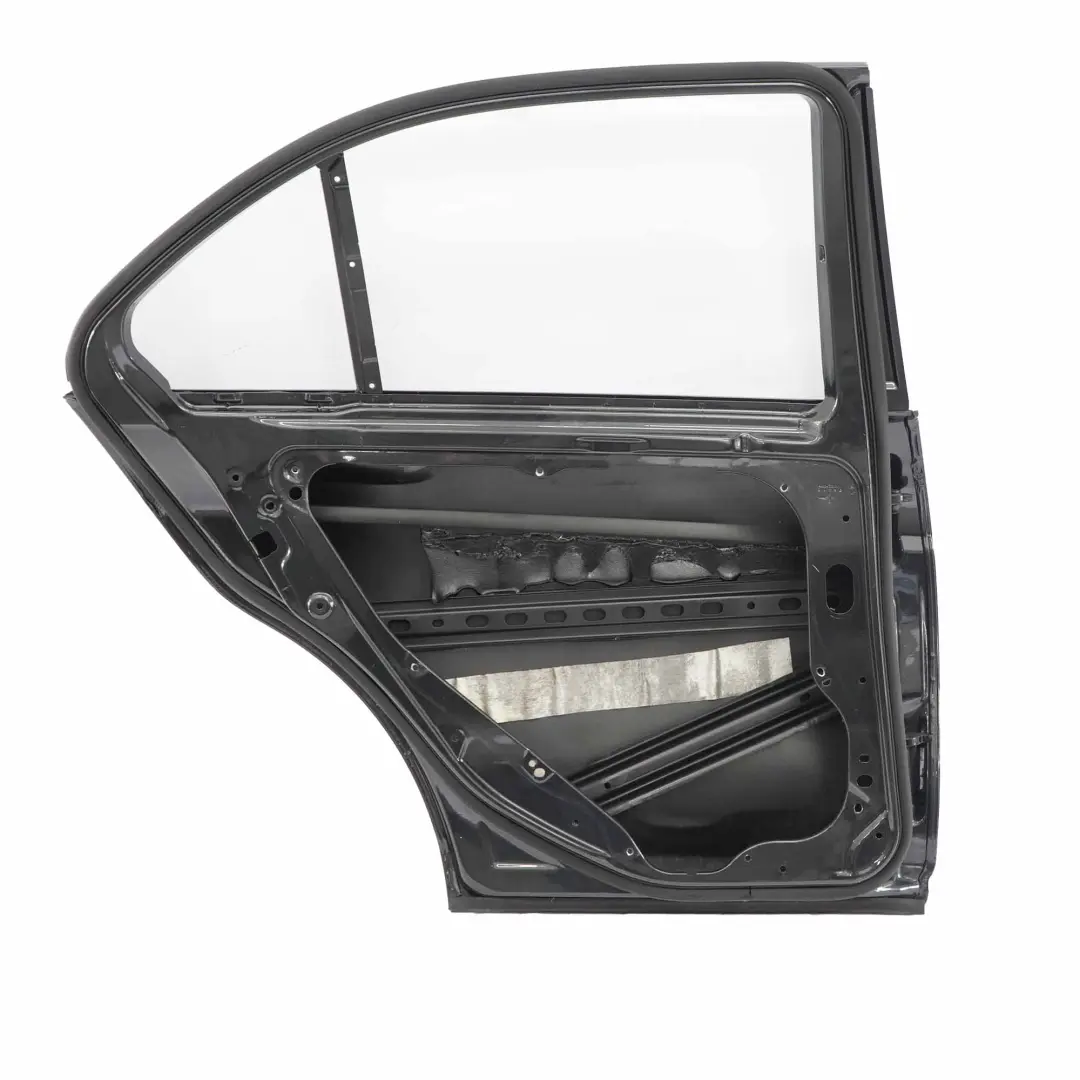 Door Rear Left N/S Cover Magnetite Black Metallic - 183 to Mercedes W204 with Part number A2047302100 Mercedes W204 Door Rear Left N/S Cover Magnetite Black Metallic - 183 - SKU A2047302100-MTS1 - Part number A2047302100