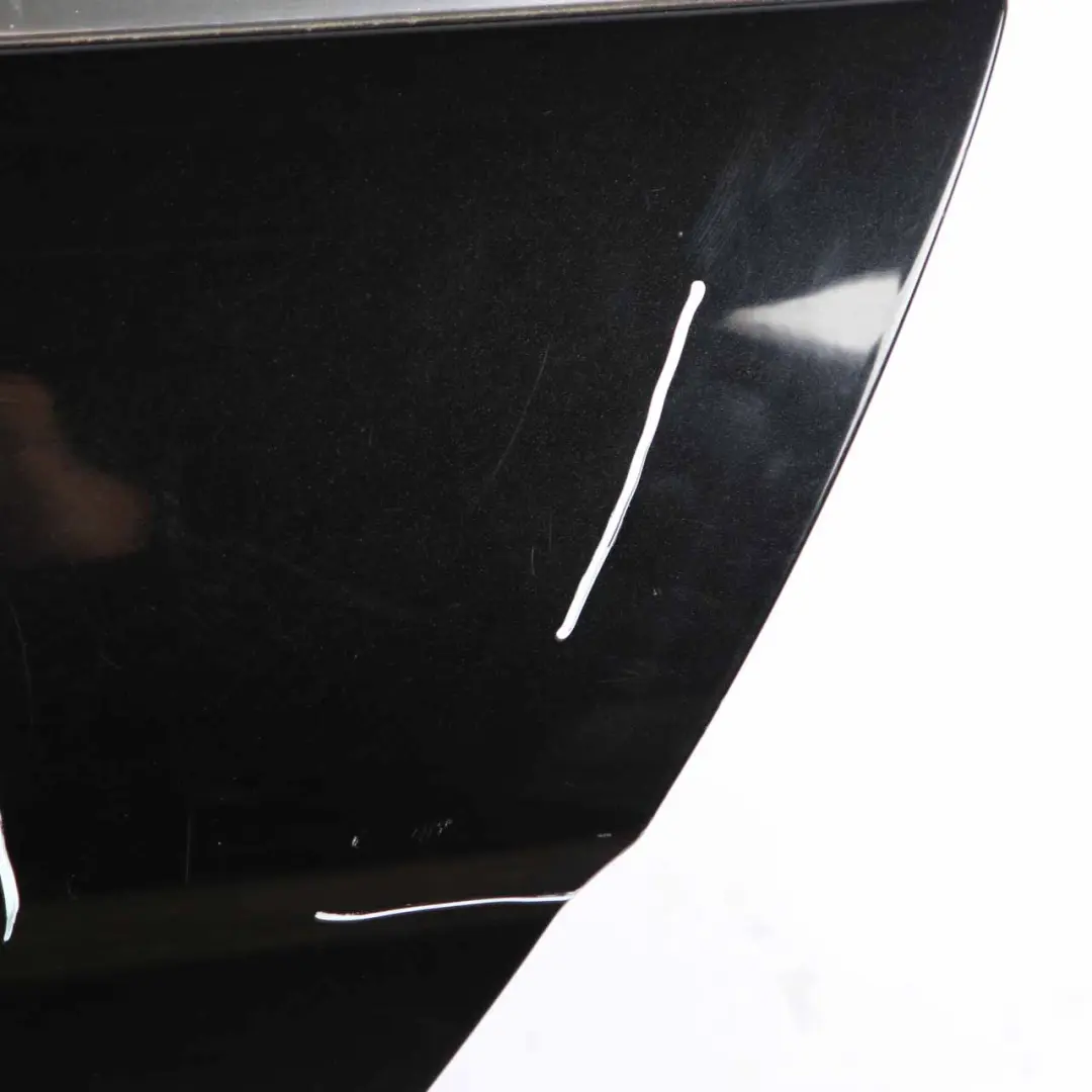 Mercedes W204 Door Rear Left N/S Covering Obsidian Black Metallic - 197 - SKU A2047302100-OB3 - Part number A2047302100