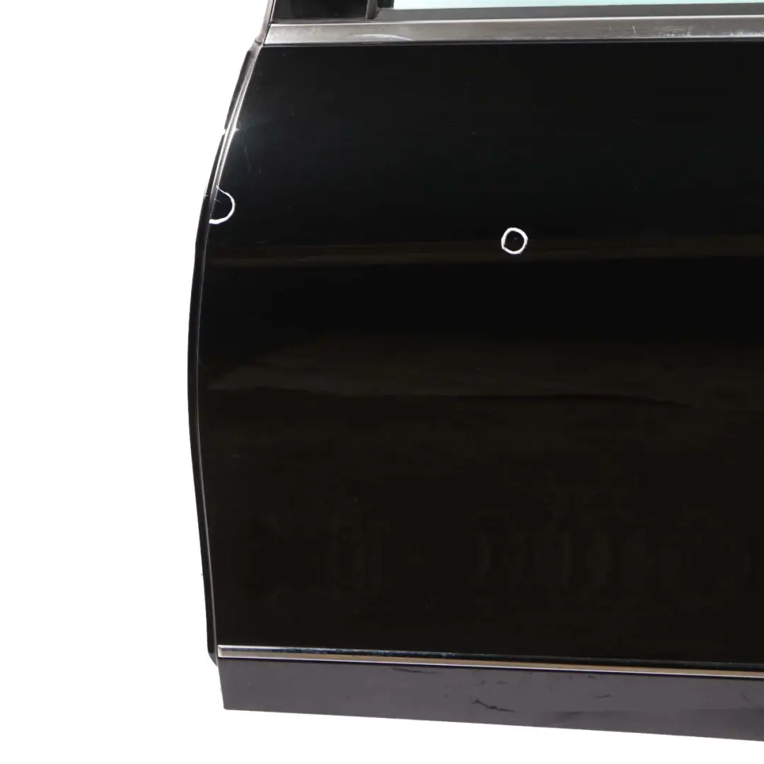 Door Rear Left N/S Obsidian Black - 197 to Mercedes W204 Saloon with Part number A2047302200 Mercedes W204 Saloon Door Rear Left N/S Obsidian Black - 197 - SKU A2047302100-OB - Part number A2047302200