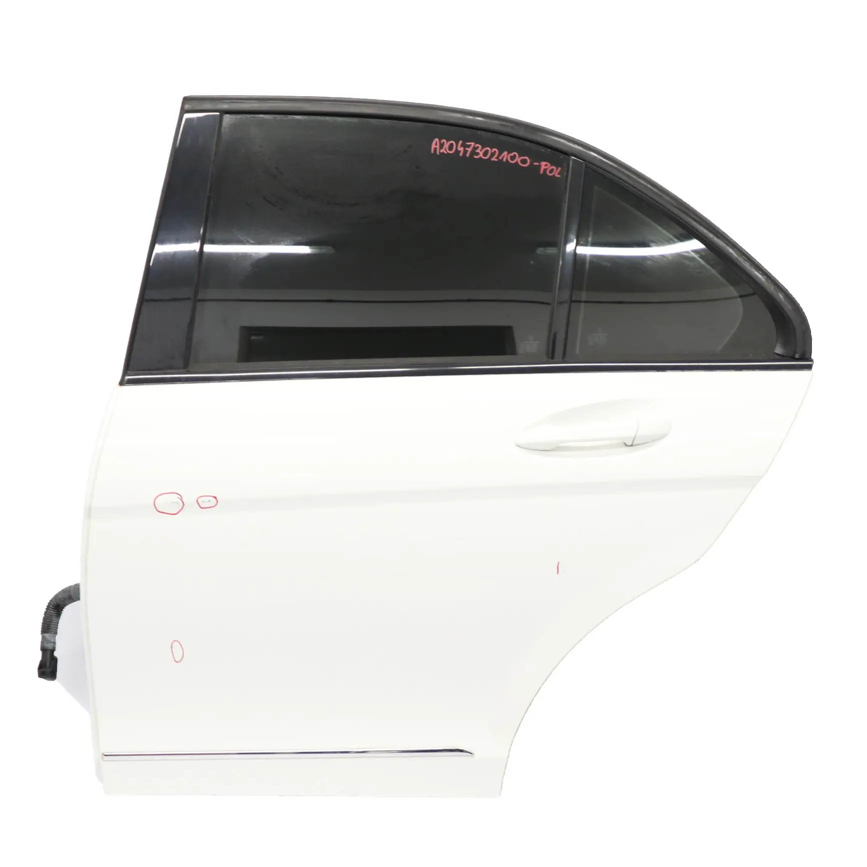 Mercedes W204 Puerta Trasera Izquierda Clase C Blanco Polar - 149