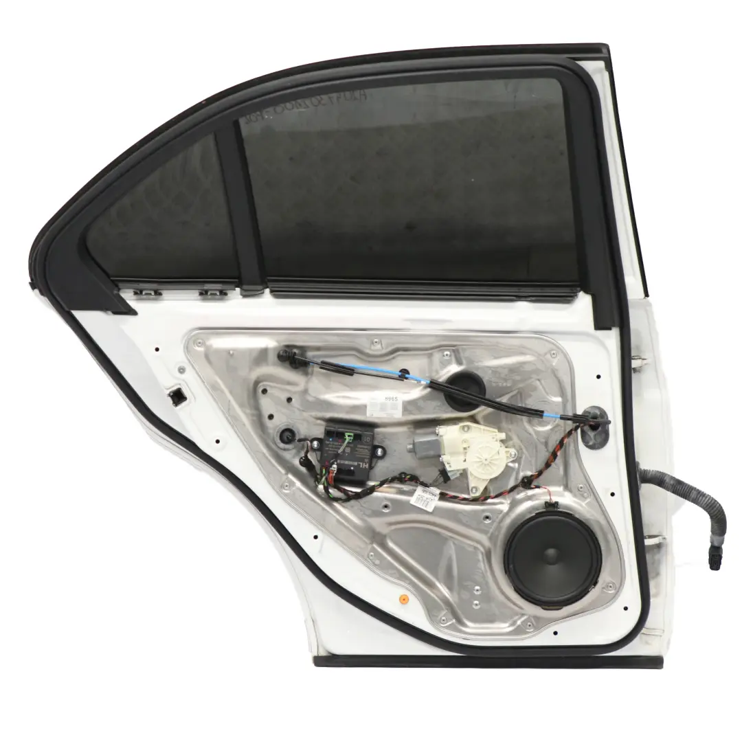 Mercedes W204 Porte Arrière Gauche Classe C Blanc Polaire - 149 - SKU A2047302100-POL - Numéro de pièce A2047302100