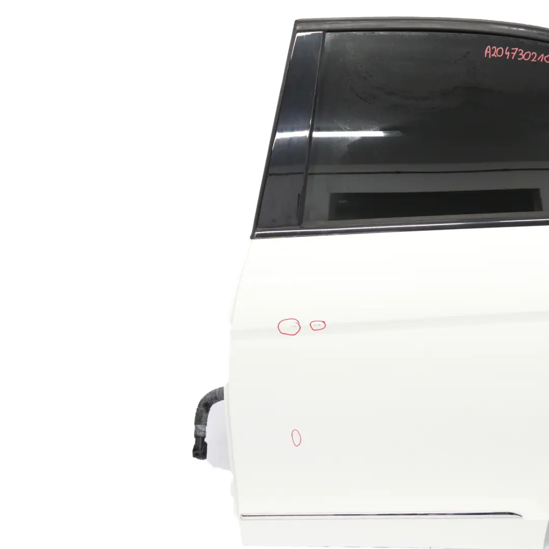 Mercedes W204 Porta posteriore sinistra Classe C Bianco Polare - 149 - SKU A2047302100-POL - Numero di parte A2047302100