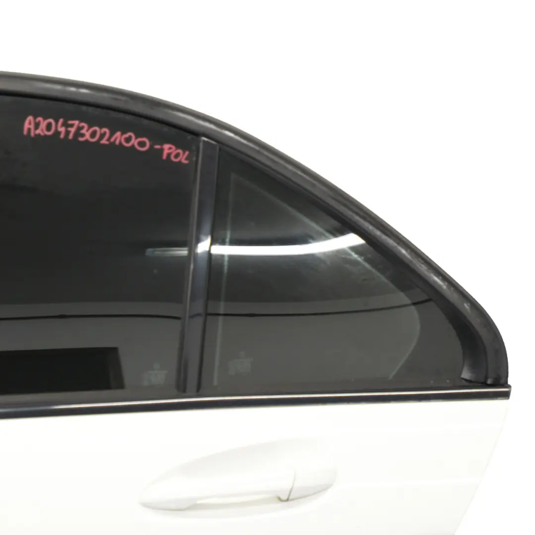 Porta posteriore sinistra Classe C Bianco Polare - 149 per Mercedes W204 con numero di parte A2047302100 Mercedes W204 Porta posteriore sinistra Classe C Bianco Polare - 149 - SKU A2047302100-POL - Numero di parte A2047302100