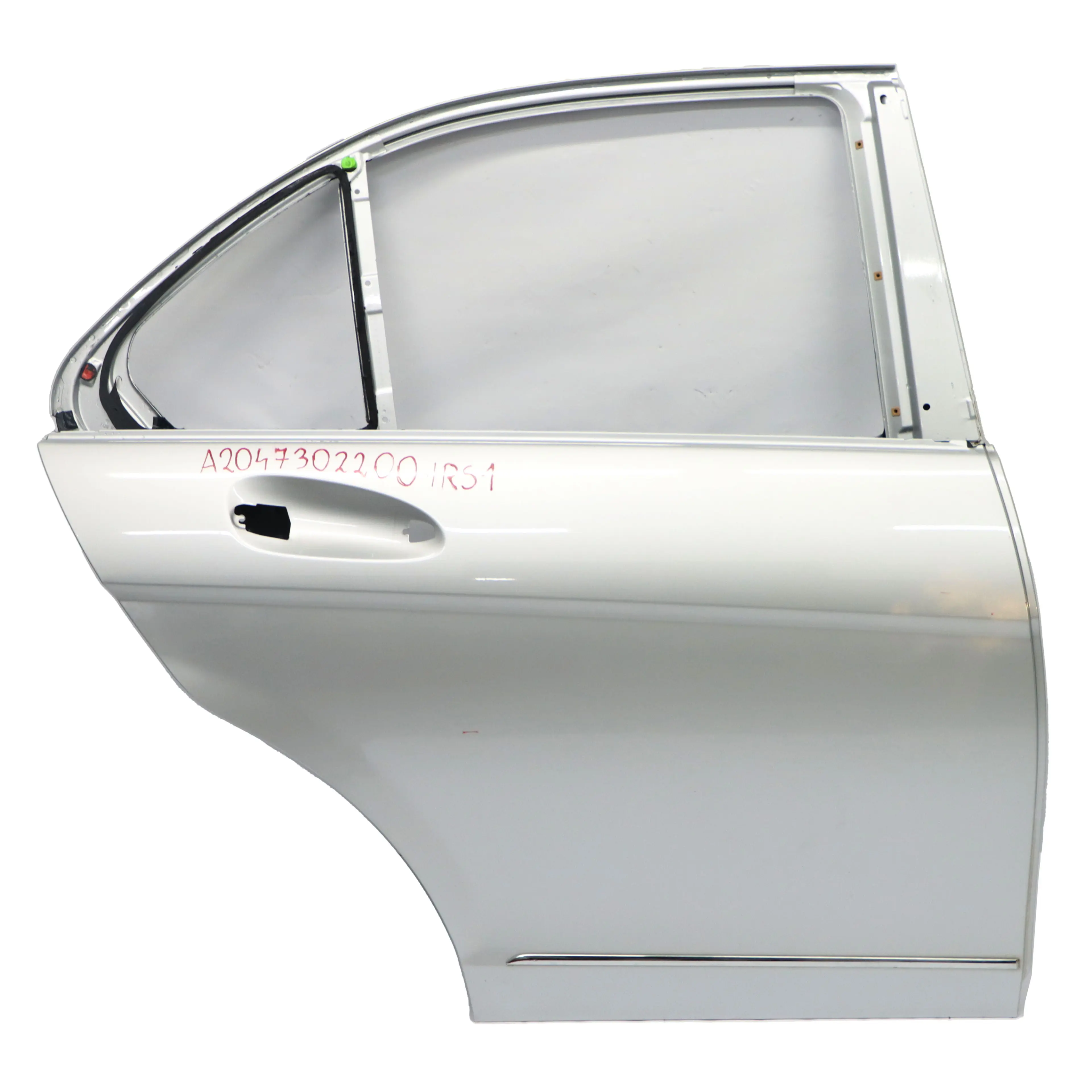 Mercedes W204 Rivestimento posteriore destro Iridium Silver Metallic - 775
