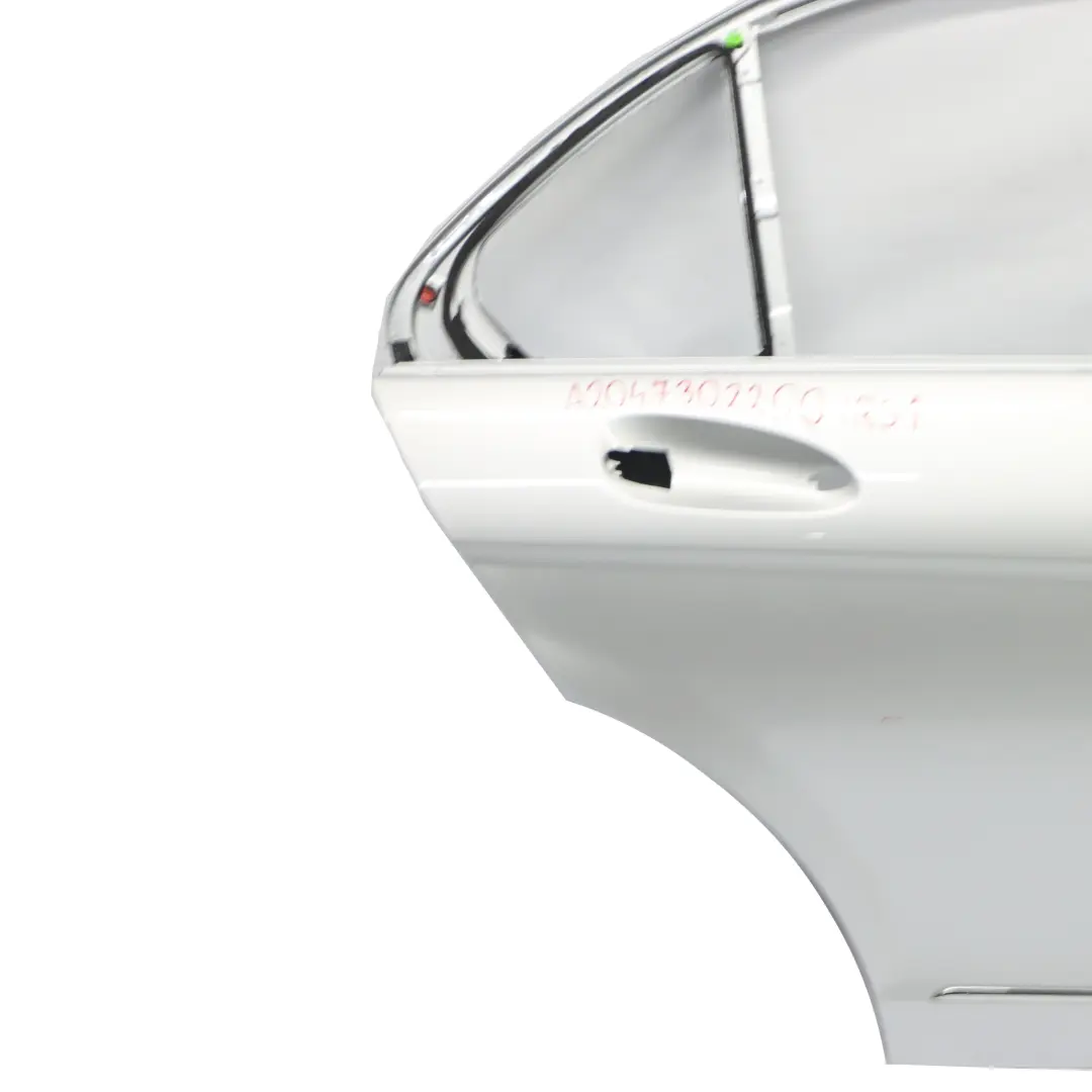 Mercedes W204 Rivestimento posteriore destro Iridium Silver Metallic - 775 - SKU A2047302200-IRS1 - Numero di parte A2047302200