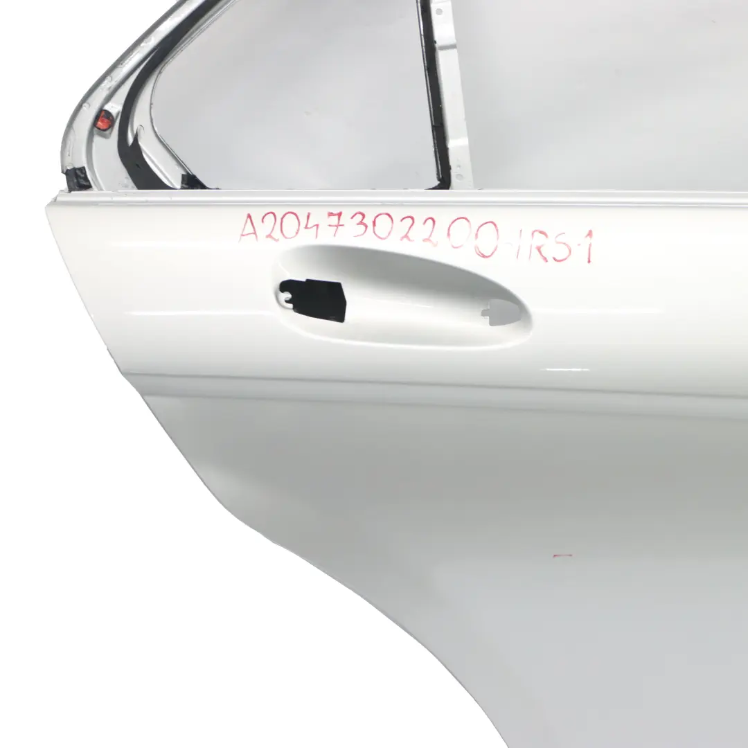 Mercedes W204 Rivestimento posteriore destro Iridium Silver Metallic - 775 - SKU A2047302200-IRS1 - Numero di parte A2047302200