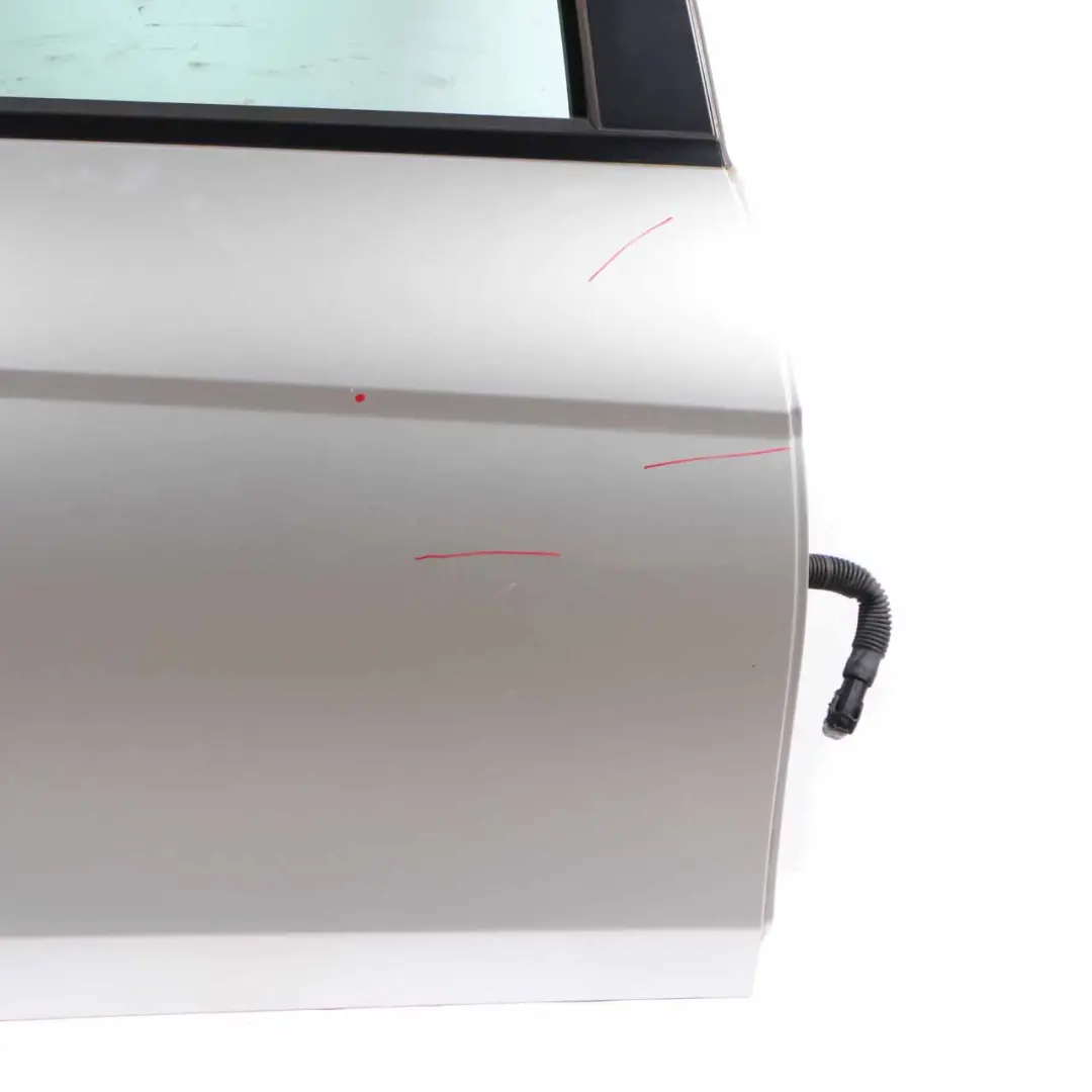 Mercedes W204 Door Rear Right O/S Covering Iridium Silver Metallic - 775 - SKU A2047302200-IRS - Part number A2047302200