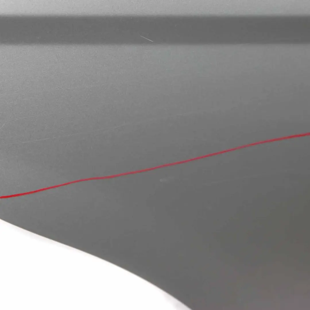 Mercedes W204 Door Rear Right O/S Covering Iridium Silver Metallic - 775 - SKU A2047302200-IRS - Part number A2047302200