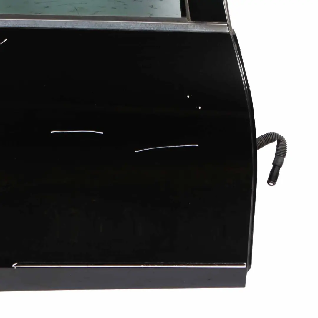 Mercedes W204 Door Rear Right O/S Covering Obsidian Black Metallic - 197 - SKU A2047302200-OB1 - Part number A2047302200
