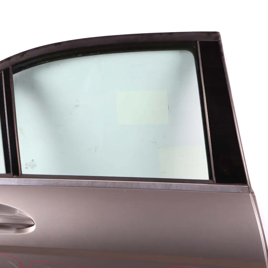 Door Rear Right O/S C-Class Saloon Palladium Silver - 792 to Mercedes W204 with Part number A2047302200 Mercedes W204 Door Rear Right O/S C-Class Saloon Palladium Silver - 792 - SKU A2047302200-PAL - Part number A2047302200