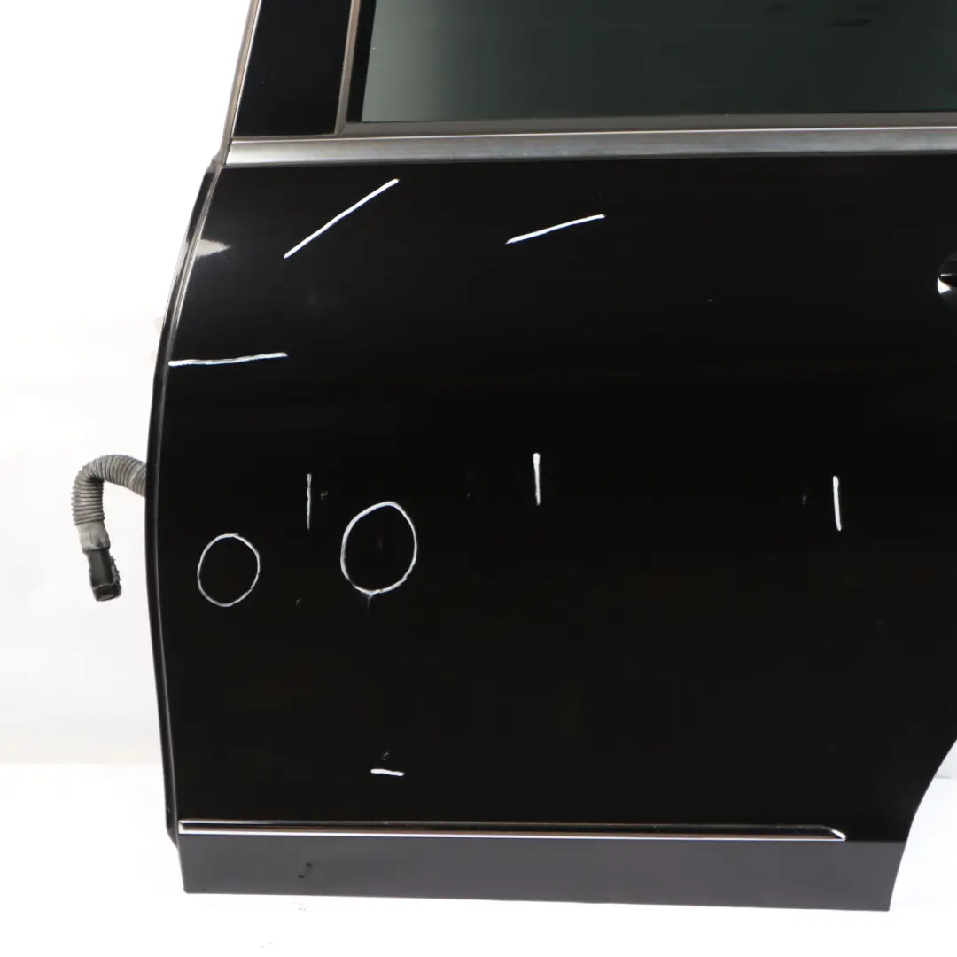 Door Rear Left N/S Covering Obsidian Black Metallic - 197 to Mercedes S204 Estate with Part number A2047302300 Mercedes S204 Estate Door Rear Left N/S Covering Obsidian Black Metallic - 197 - SKU A2047302300-OB1 - Part number A2047302300