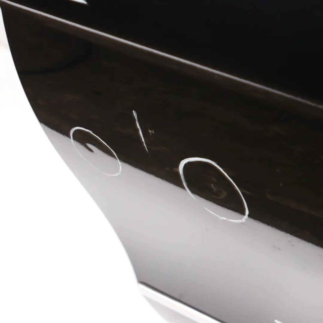 Mercedes S204 Estate Door Rear Left N/S Covering Obsidian Black Metallic - 197 - SKU A2047302300-OB1 - Part number A2047302300