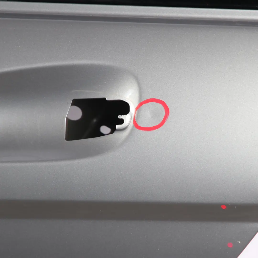 Mercedes S204 Door Rear Left N/S Covering Palladium Silver Metallic - 792 - SKU A2047302300-PAL - Part number A2047302300