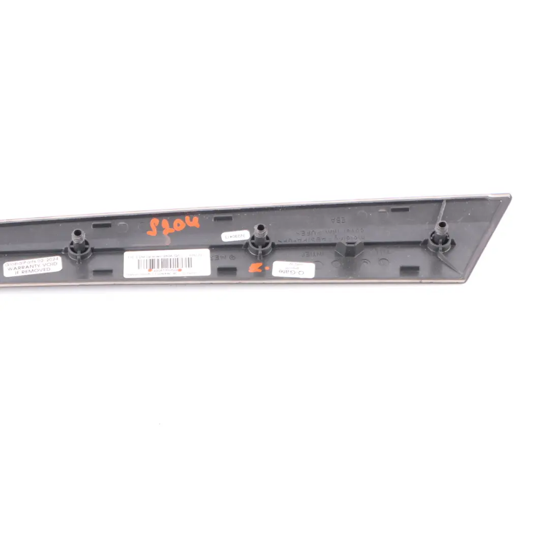 Mercedes W204 Bande de Porte Arrière Gauche Décor Intérieur Bois - SKU A2047302522 - Numéro de pièce A2047302522