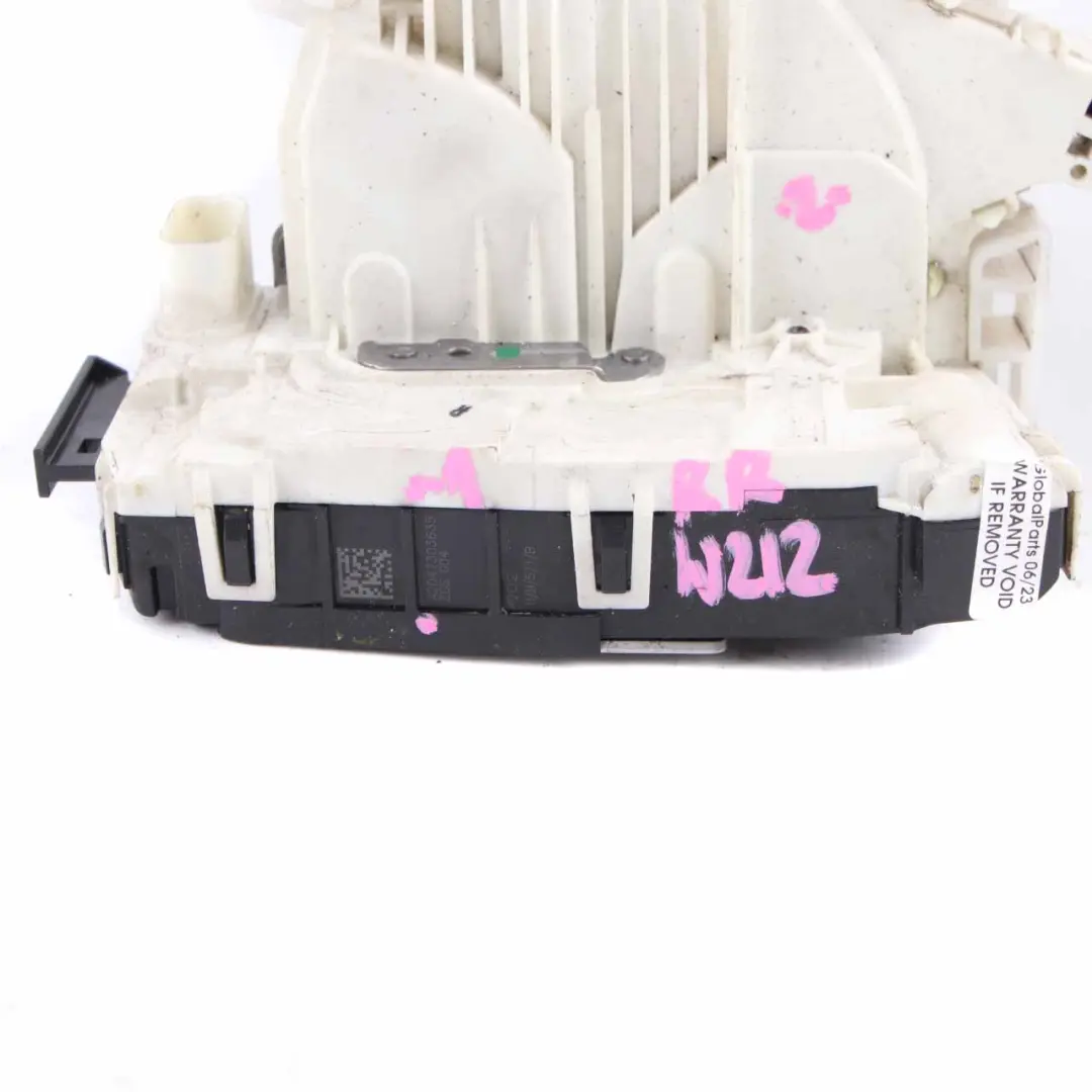 Door Lock Mercedes W176 W246 W212 Rear Right O/S Catch Actuator to with Part number A2047303635 Door Lock Mercedes W176 W246 W212 Rear Right O/S Catch Actuator - SKU A2047303635-2 - Part number A2047303635
