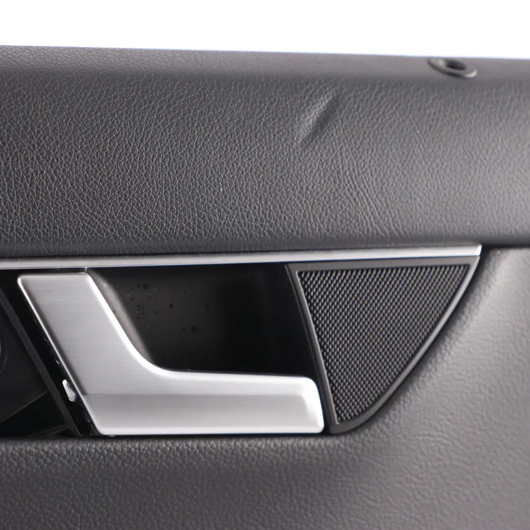 Mercedes W204 Door Card Panel Trim Rear Left N/S Black - SKU A2047304262 - Part number A2047304262